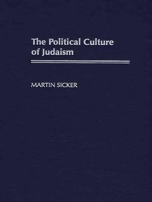 cover image of The Political Culture of Judaism